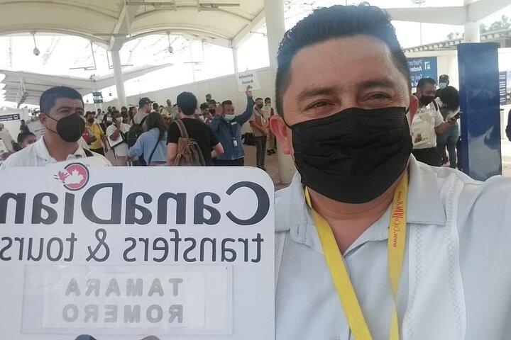 Traslados del aeropuerto a Puerto Juárez - Furgón privado (VIAJE REDONDO) TARIFA PLANA