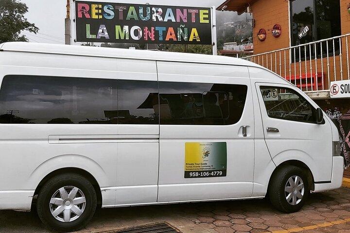 Overførsel i privat tjeneste fra Oaxaca City til Bahías de Huatulco