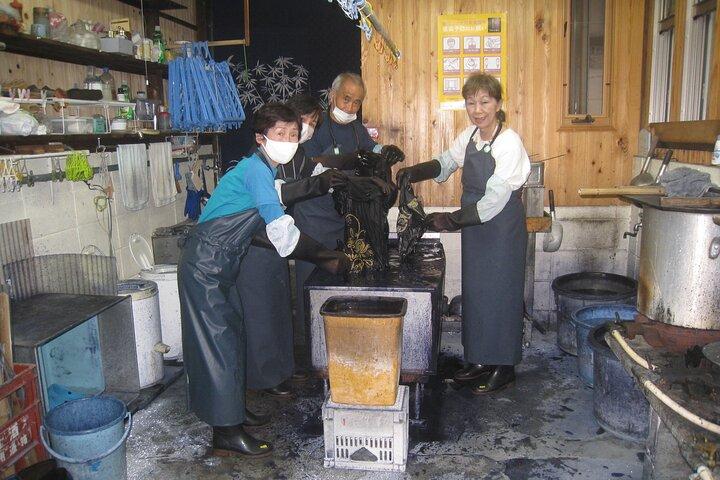 Expérience de teinture Roketsu: cours M Roketsu Dyeing Experience