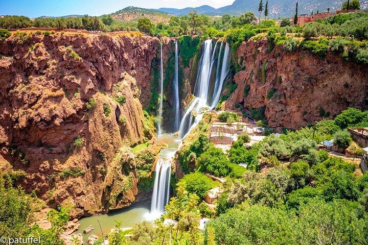 マラケシュからのOuzoud Waterfalls Private Day Trip