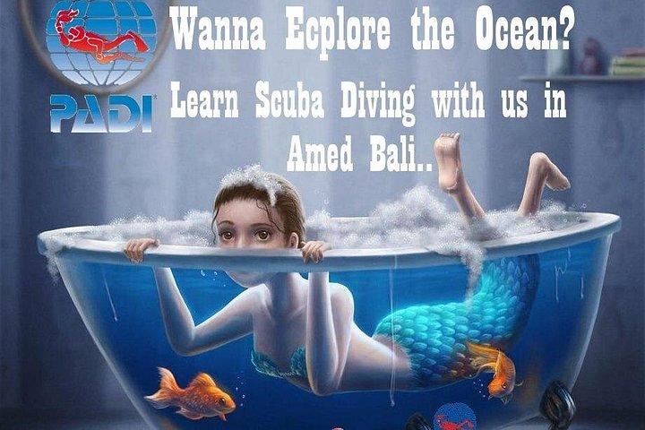 Padi Opdag dykning i Amed Bali