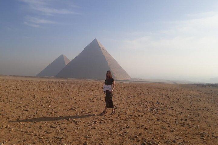 Cairo: Piramides, Memphis, Sakkara dagtocht zonder extra kosten.