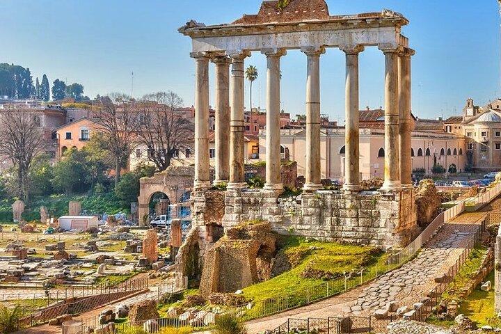 Colosseum, Roman Forum & Palatine Hill Access With Audio guide