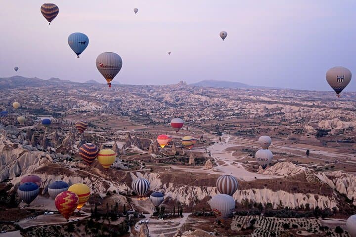 3 Days 2 Night Istanbul to Cappadocia Tour+Hot air Balloon Tour