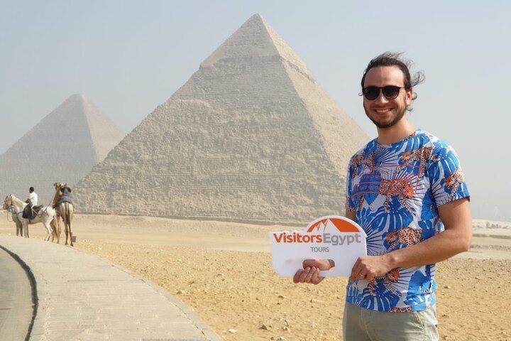 Giza-pyramider och Sphinx privat dagstur