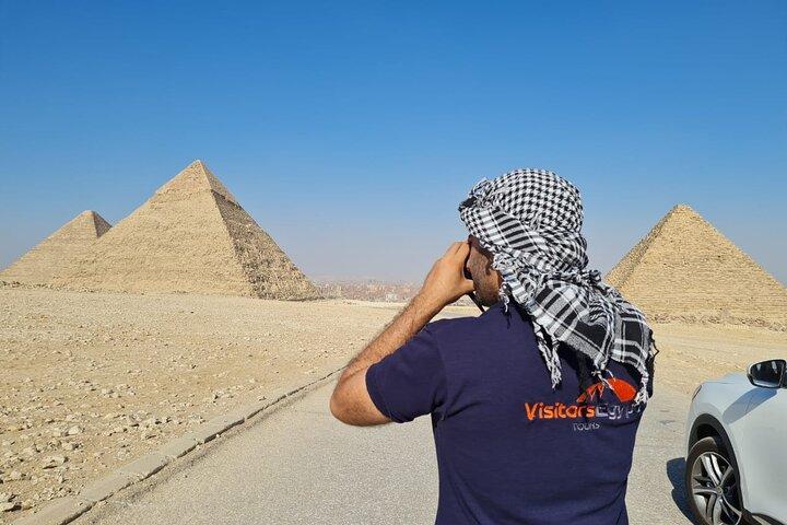 Giza-pyramider och Sphinx privat dagstur