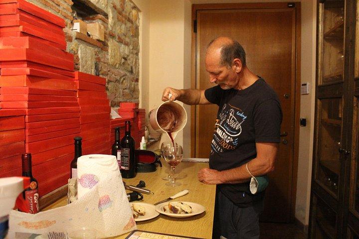 Dégustation dans un vignoble toscan avec transfert de Lucca