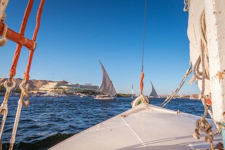 Felucca zeilen rond Aswan’s Islands & Nubische lunch
