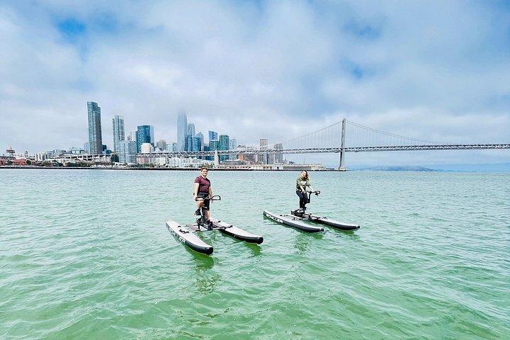 サンフランシスコ湾のスピンアウト風光明媚なウォーターバイク体験