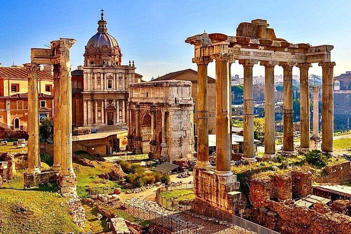 Roma: recorrido exterior por el Coliseo, el Foro Romano y el mercado de Trajano