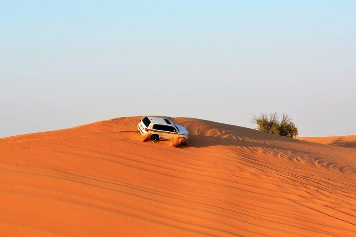Off-Road Desert Adventure & BBQ Dinner au départ d'Abou Dabi