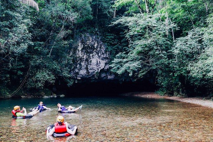 Private Cave Tubing in the Mayan Underworld