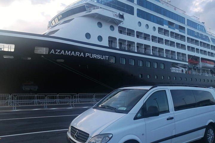 Transfert de l'aéroport de Catane à Taormina et des villages environnants