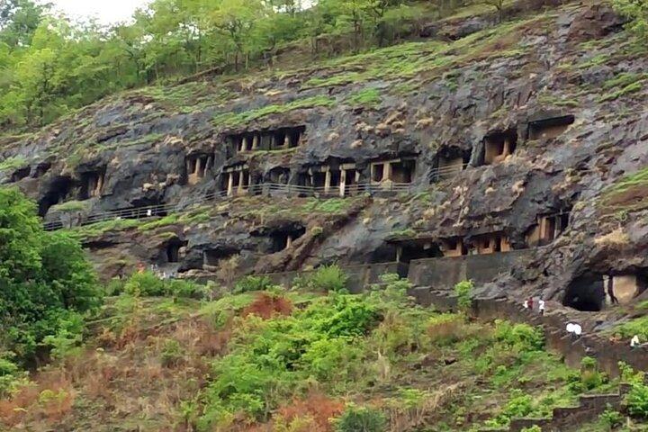 寺院とブドウ園:ムンバイからナシクへのプライベート ツアー