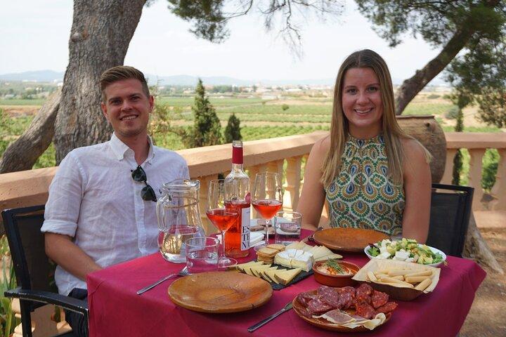 Tapas dans les vignobles