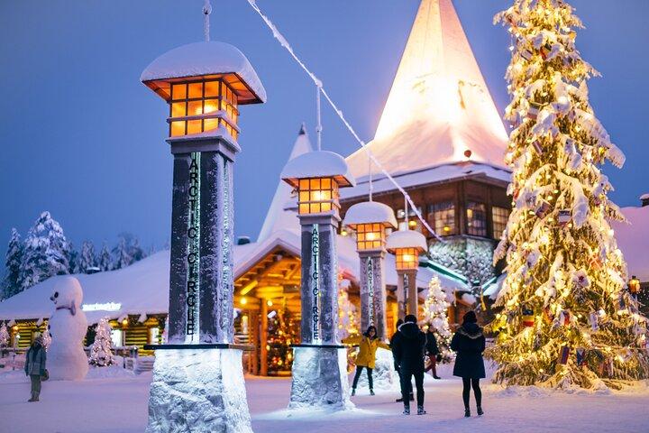 Excursión de un día al pueblo de Papá Noel desde Levi