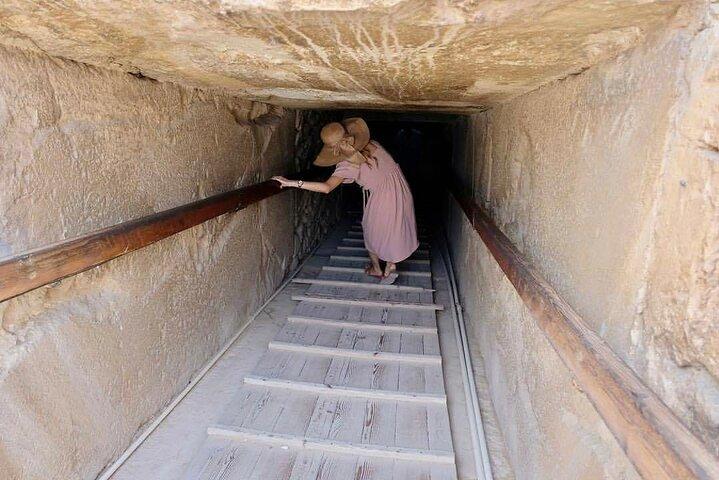 Dagstur till Giza-pyramiderna med kameltur och egyptiska museet i Kairo