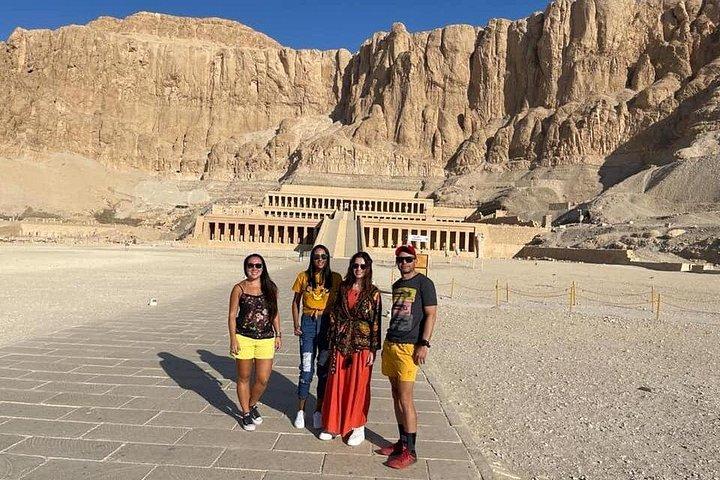 女王の谷、ハトシェプット寺院、王の谷へのプライベート デイ ツアー