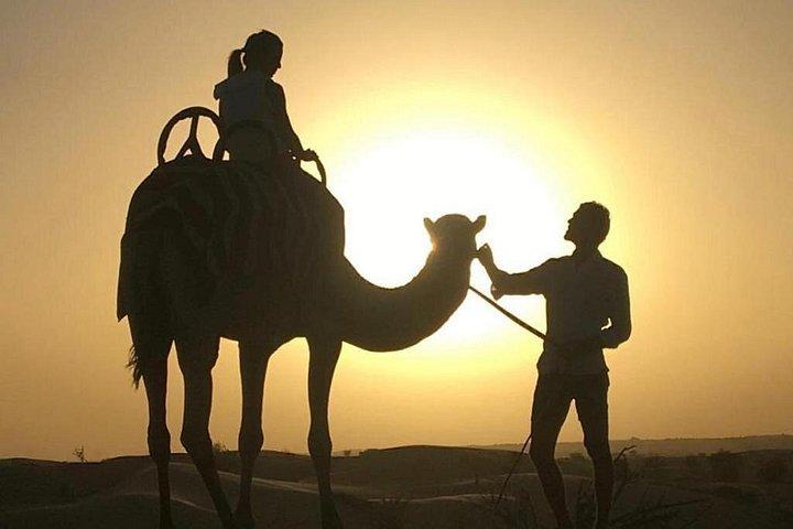 Safari matinal dans le désert à Dubaï en quad