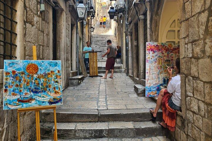 Dubrovnik History Tour + Lokal butiksupplevelse (liten grupp)