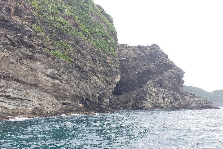Tayrona de barco: Cinto, Playa Cristal e Concha com almoço incluído.