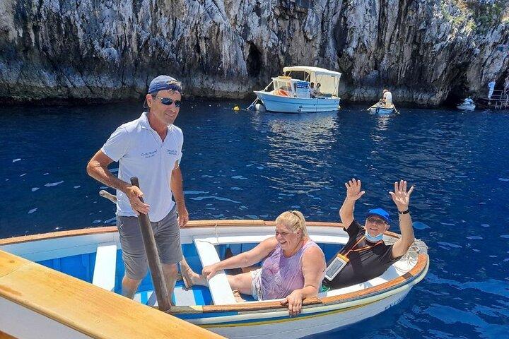 Isola di Capri e Grotta Azzurra da Sorrento o Positano o Amalfi o Salerno