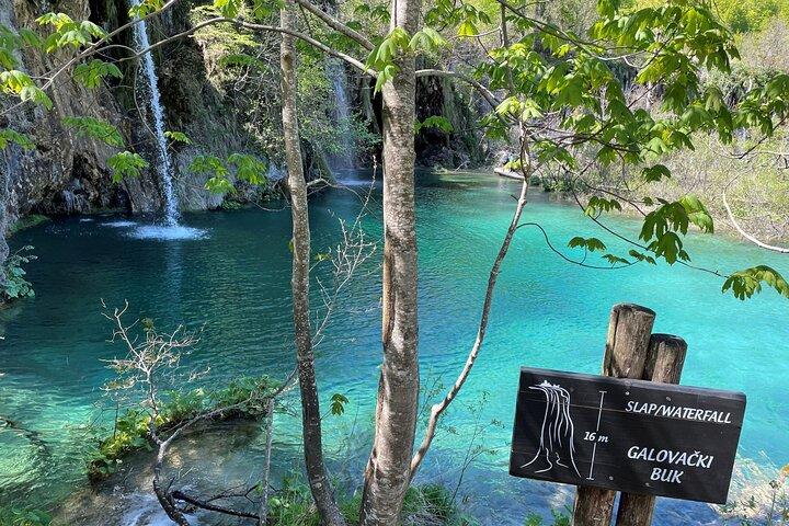 Private Day Trip: prachtige Plitvicemeren en Rastoke van Zagreb