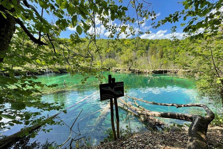 Private Day Trip: prachtige Plitvicemeren en Rastoke van Zagreb