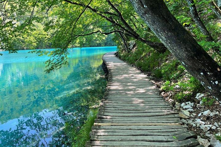 Private Day Trip: prachtige Plitvicemeren en Rastoke van Zagreb