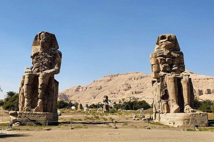 ウエストバンクラメセウム、セッティ寺院、貴族の墓