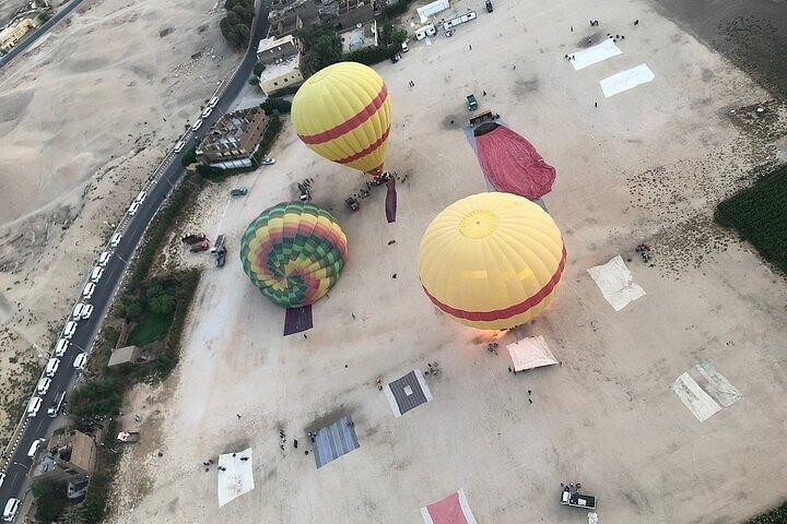 Globo aerostático The Life Trip en Luxor Egipto