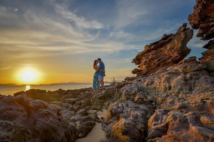 クラビでのホリデー旅行の写真撮影