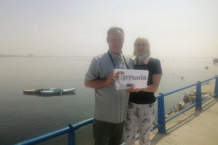 Suez Canal Day Tour från Kairo