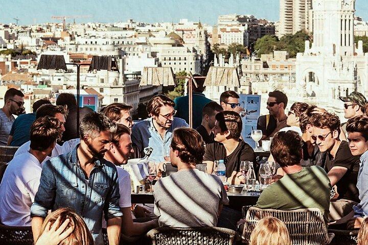 Rooftop Bar Crawl Madrid Experience