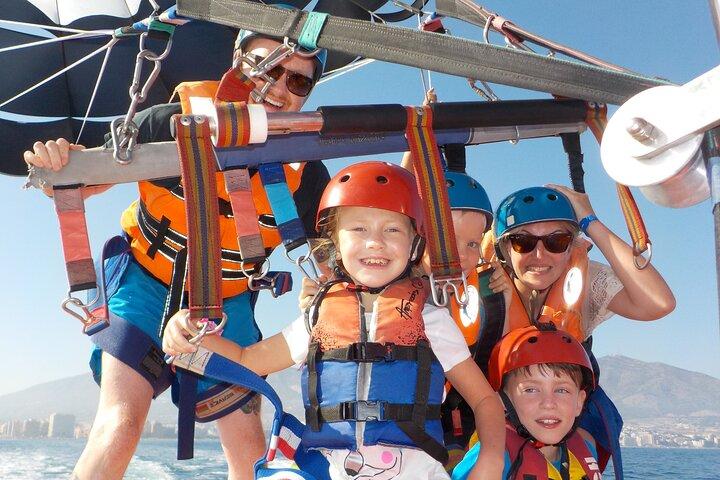 Parasailing i Fuengirola - De højeste flyvninger på Costa