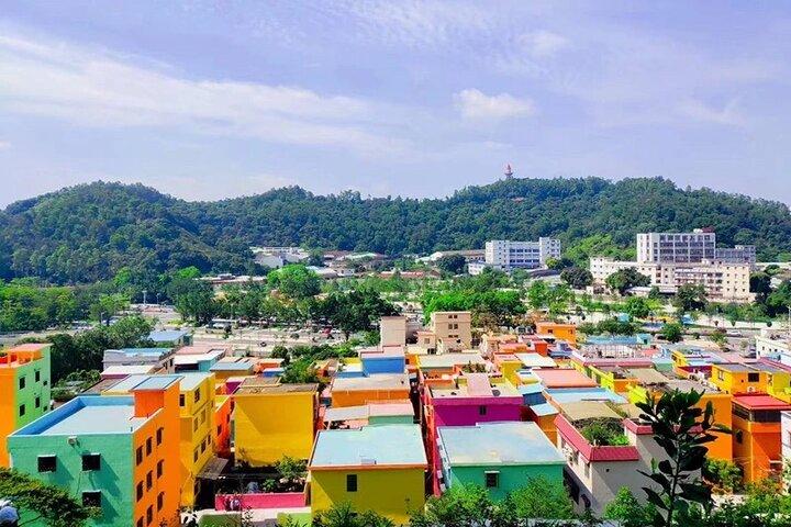 Private Day Tour naar Shibansha Islet en Rainbow Village vanuit Guangzhou