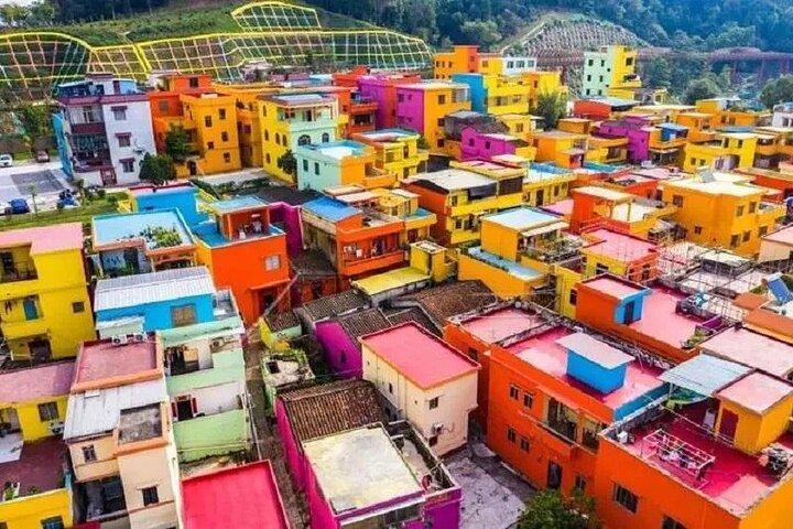 Private Day Tour naar Shibansha Islet en Rainbow Village vanuit Guangzhou