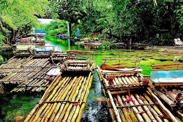 モンテゴ ベイからのホワイト リバー ラフティングと乗馬のコンボ ツアー