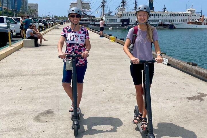 Electric Scooter Waterfront Tour with Pictures