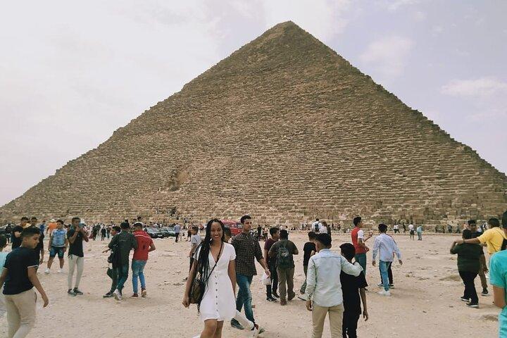2 passeios pela cidade do Cairo e pirâmides de Gizé