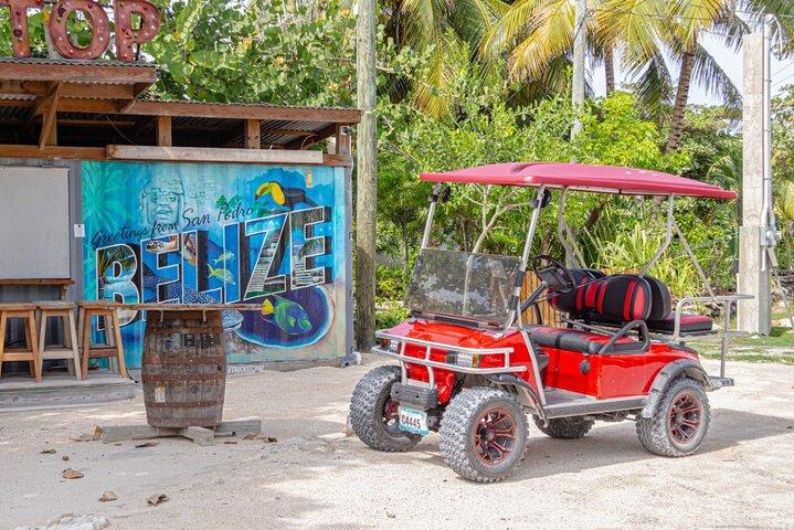Golf Cart Rental Belize Ambergris Caye