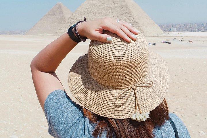 Pyramids, Memphis, Sakkara day trip at no extra cost.