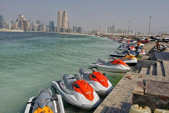Avventura in moto d'acqua a Dubai