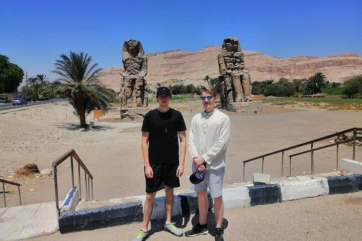 Visite privée de 2 jours et 1 nuit sur les rives ouest et est de Louxor depuis l'hôtel Luxor