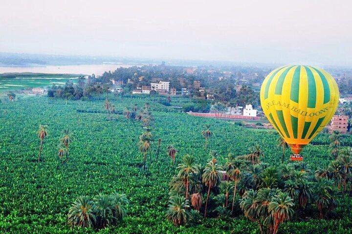 Sunrise Hot Air Balloon Ride Over Luxor West Bank