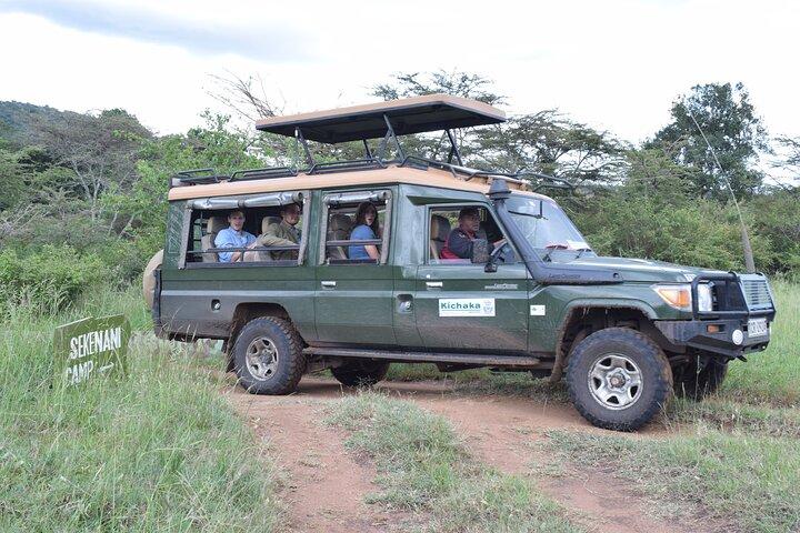 Safari privato in Kenya di 7 giorni Amboseli, Naivasha, Nakuru, Mara