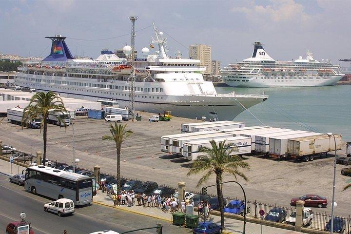 Privat dagstur från Cadiz hamn till Sevilla (biljetter och transport ingår)