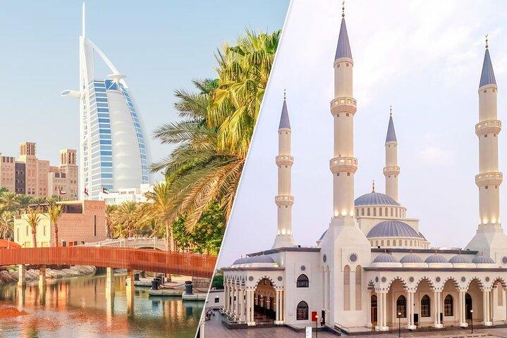 Excursão privada de dia inteiro pela antiga herança e cidade moderna de Dubai com almoço