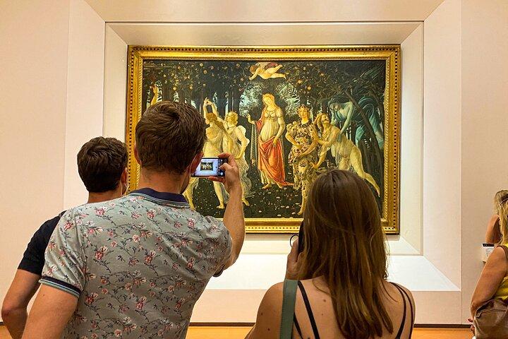 UFFIZI privat tur i Firenze Italien