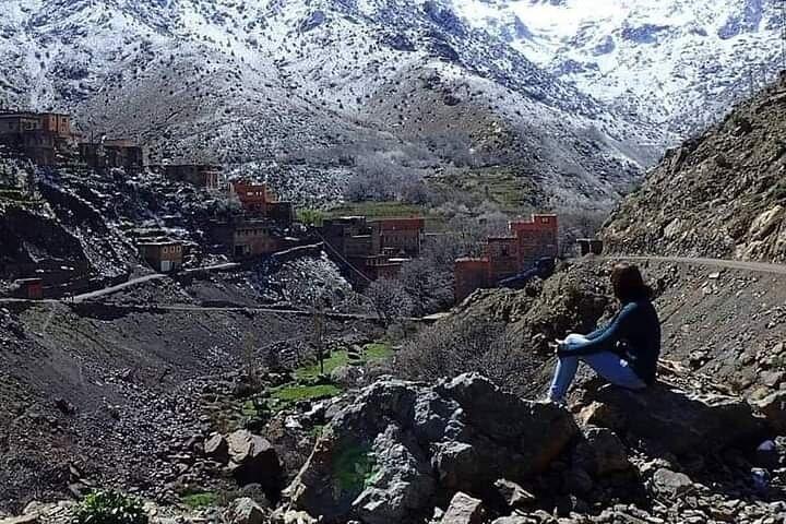 Vandring 3 dagars vandring Toubkal (4167m) från Marrakech: